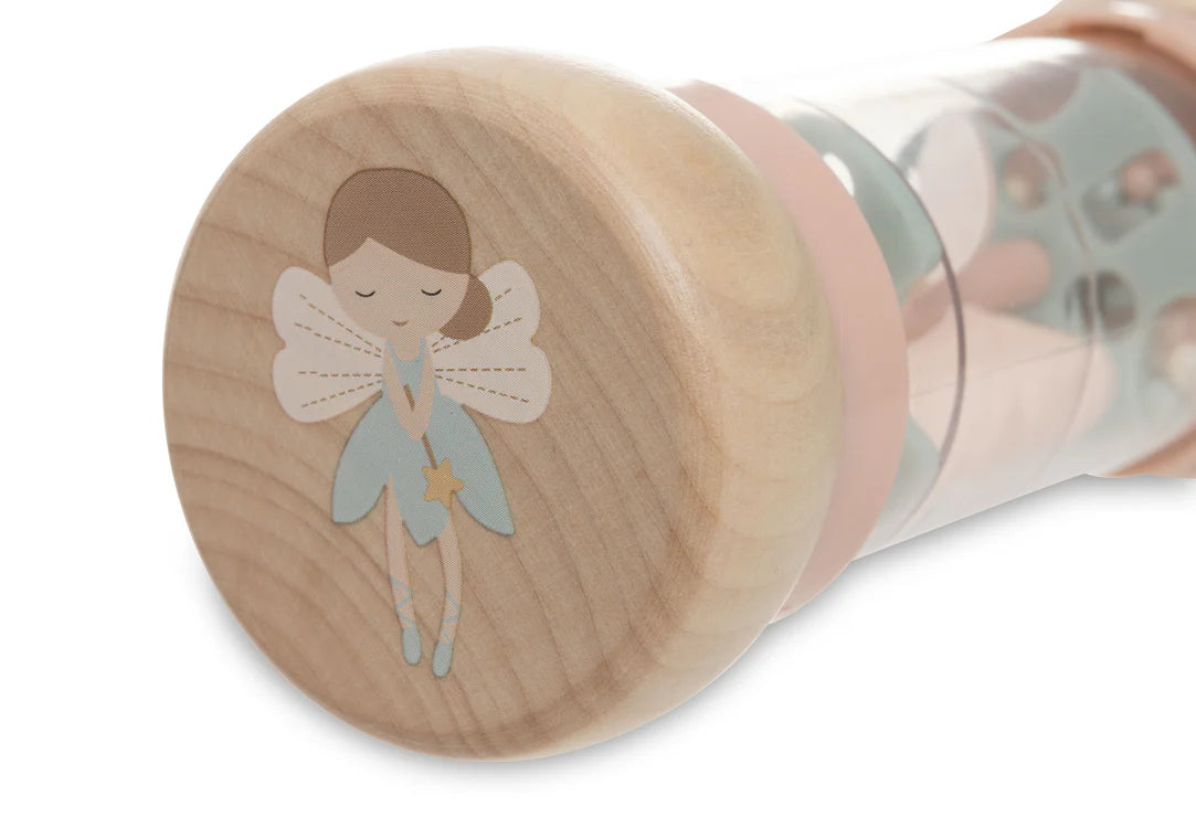 Wooden Rain Rattle - Lovely Birds
