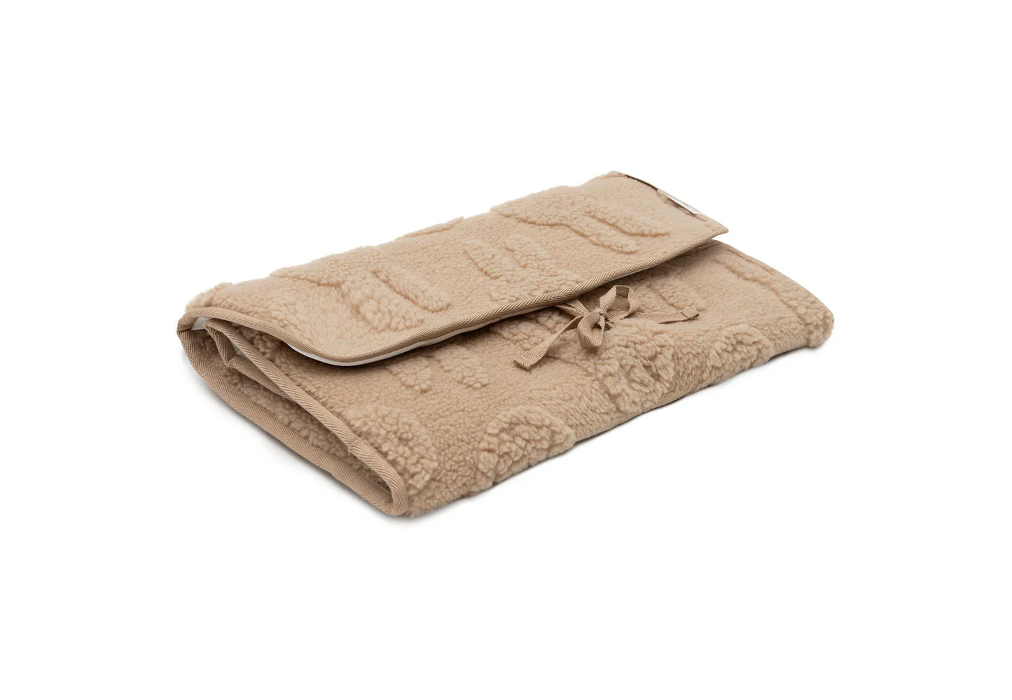 Changing Pad with Storage Pockets - Miffy Jacquard Teddy