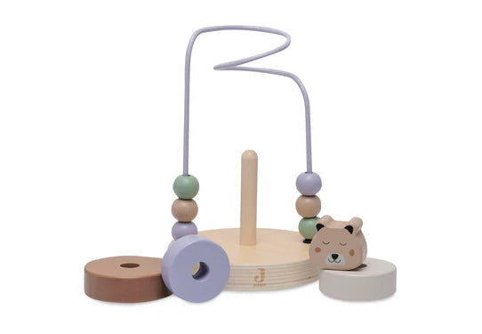 Wooden Bead Maze Jungle Jambo - Cheetah