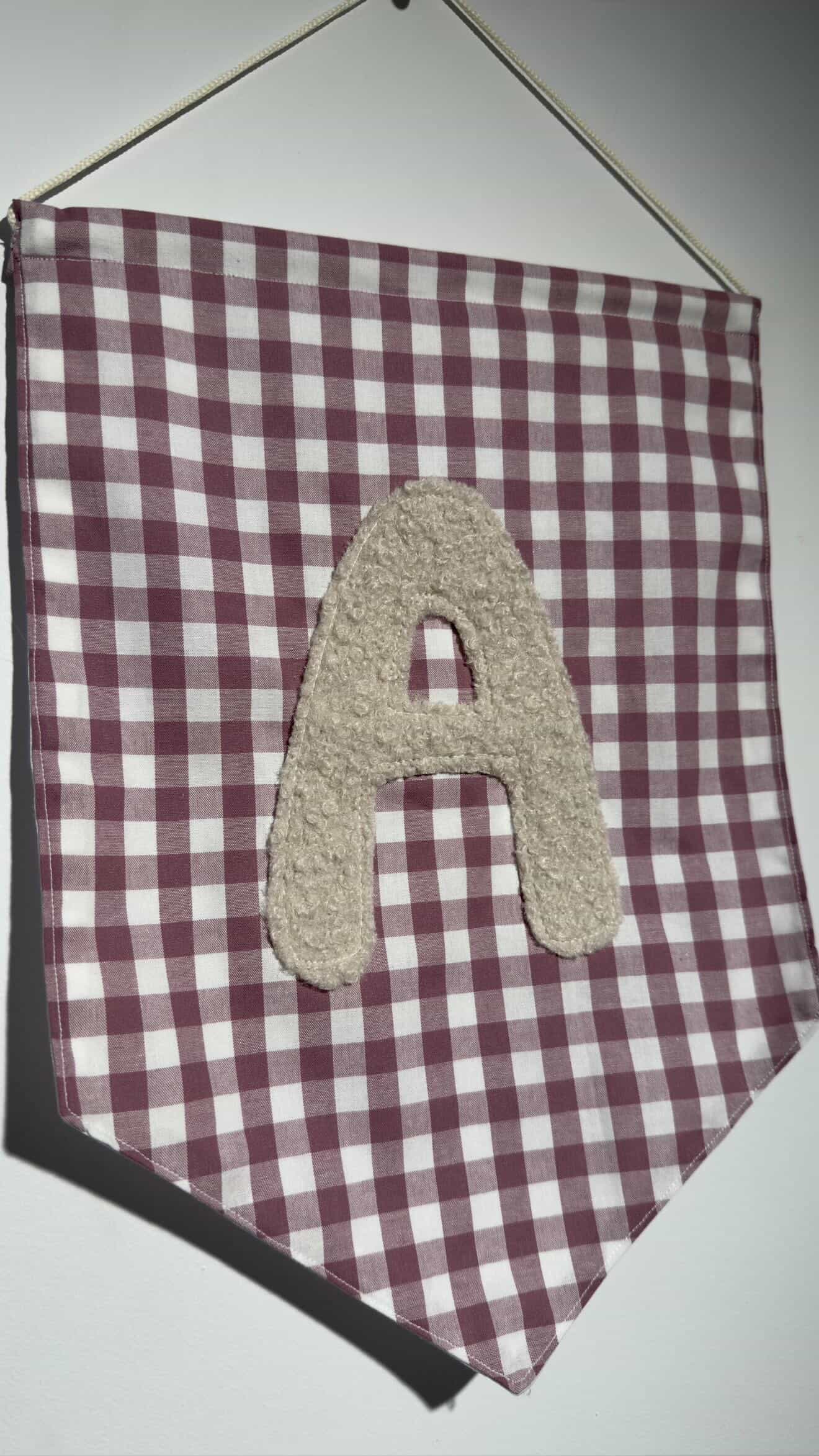 Flag with Initial A