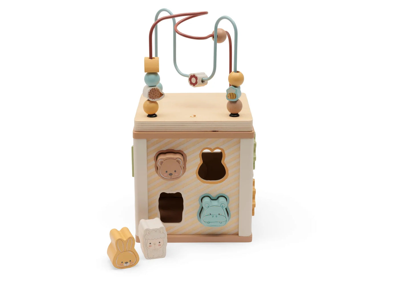 Wooden Activity Cube - Jollies
