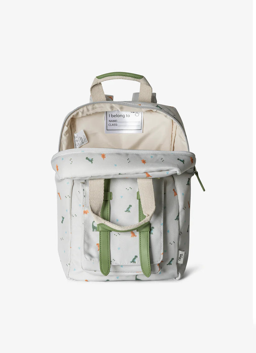 Kids Backpack - Dinosaurs Green
