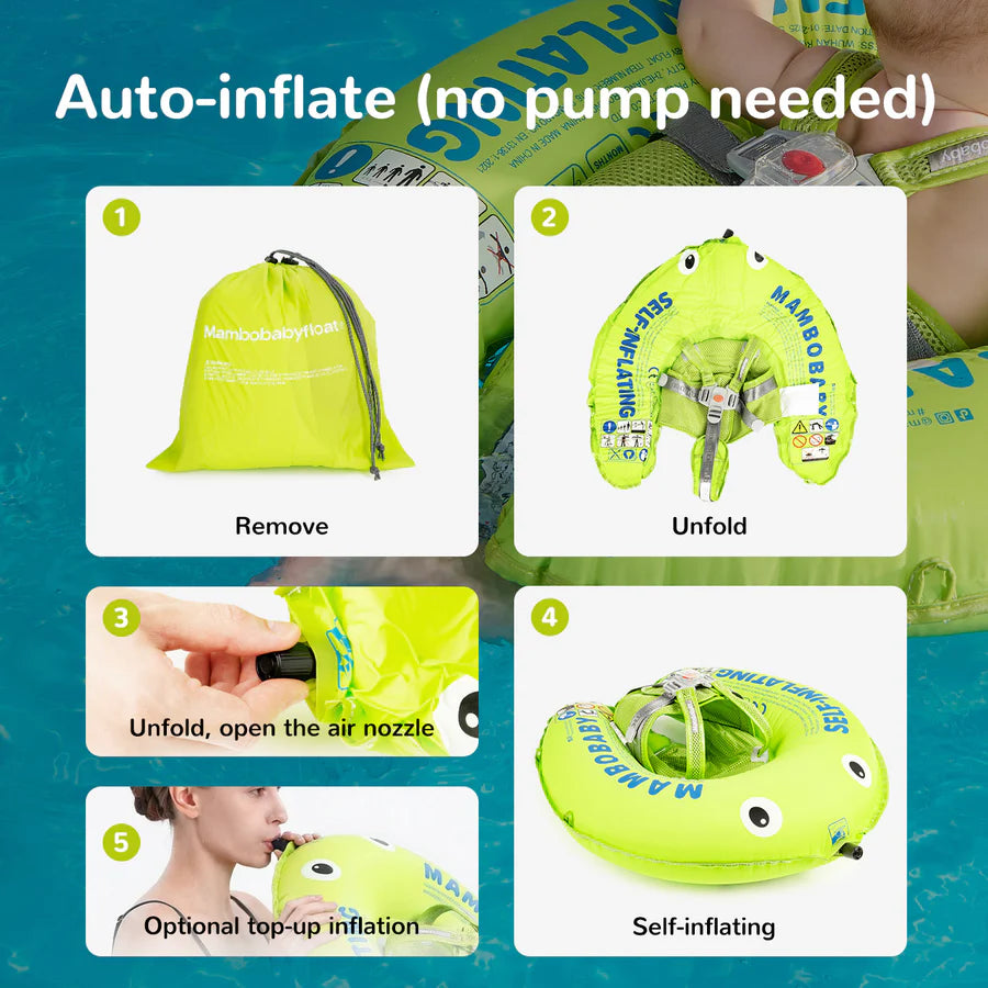 Mambobaby Self-inflating Chest Float – Mambofish