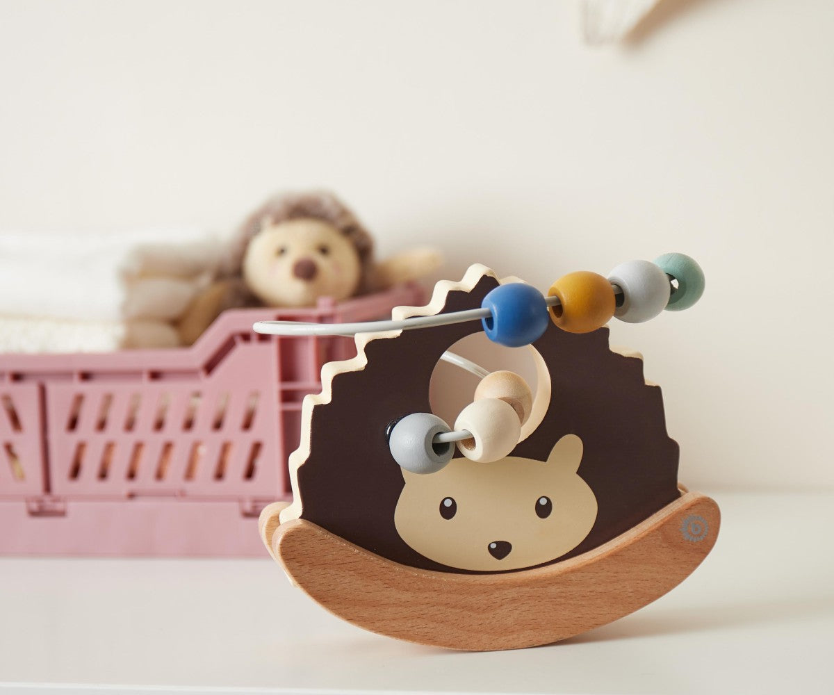 Activity Wooden Toy Hedgehog