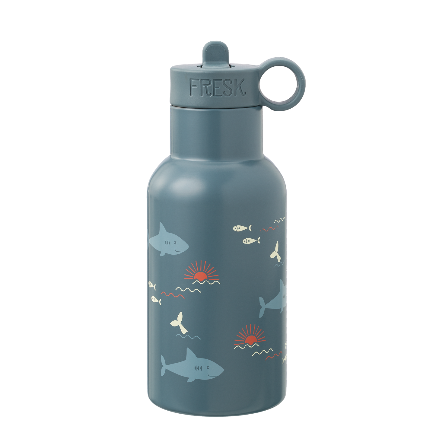 Thermos With Double Cap Shark