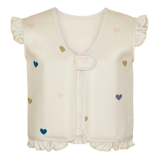 Swim Vest Neo - Milk Heart