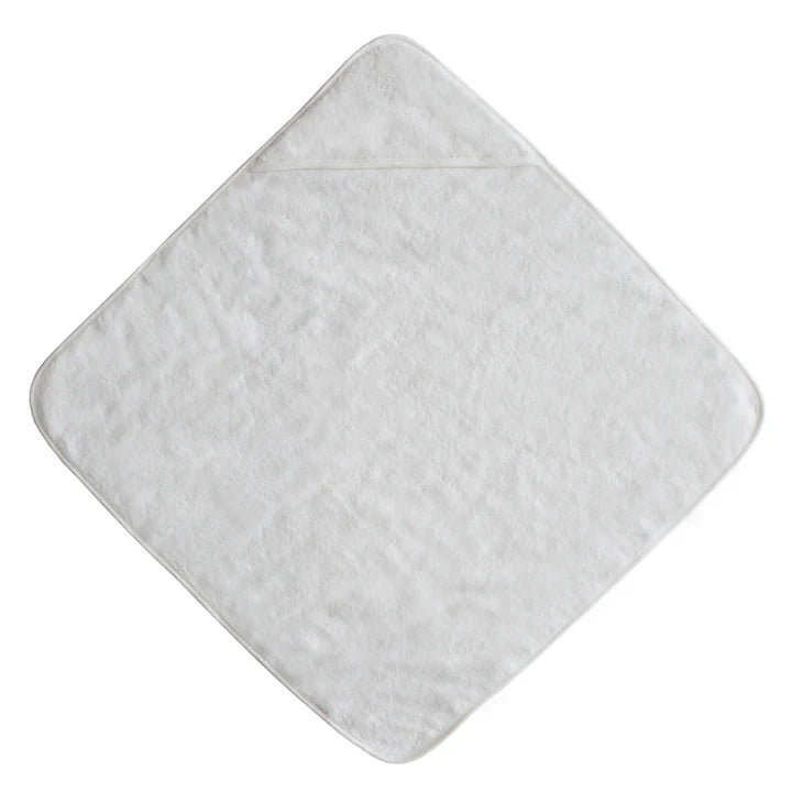 Organic Cotton Baby Hooded Towel - Pearl Mushie