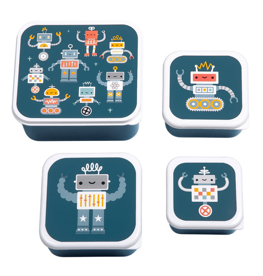 Lunch & Snack Box Set - Robots