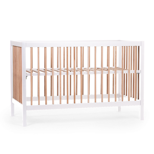 Bed Cot 97 60x120 - White/Natural Childhome