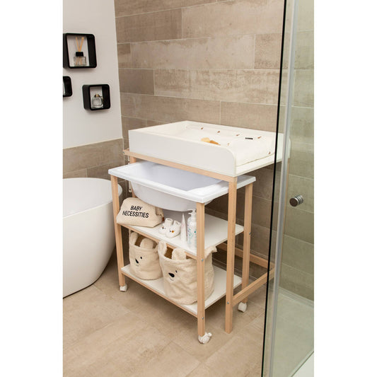 Changing Table & Bath with Wheels Childhome