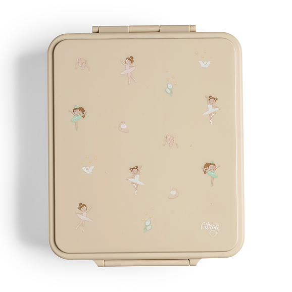 My Grand Lunchbox Includes Lunchbox & Thermal 250ml Jar - Ballerina