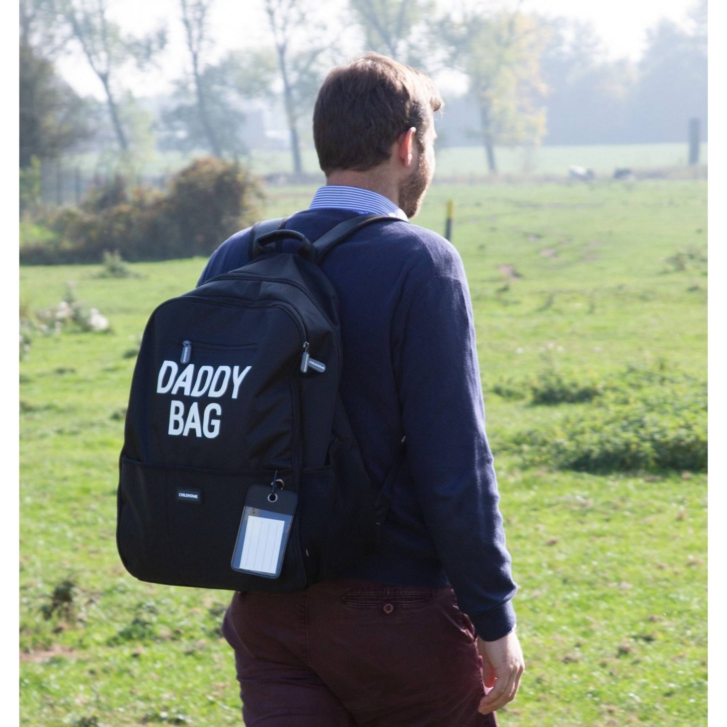 Daddy Βackpack Βlack Childhome