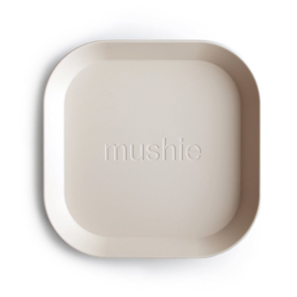 Dinner Plate Ivory Mushie