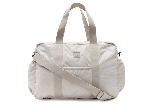 Diaper Bag Embossed - Sand