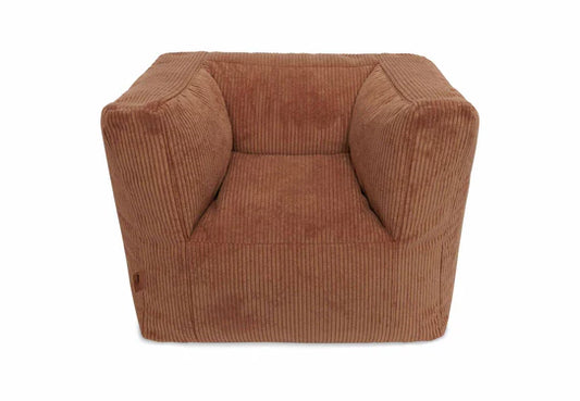 Kids Chair Beanbag Corduroy - Caramel