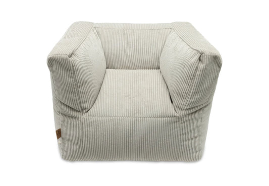 Kids Chair Beanbag Corduroy - Olive Green