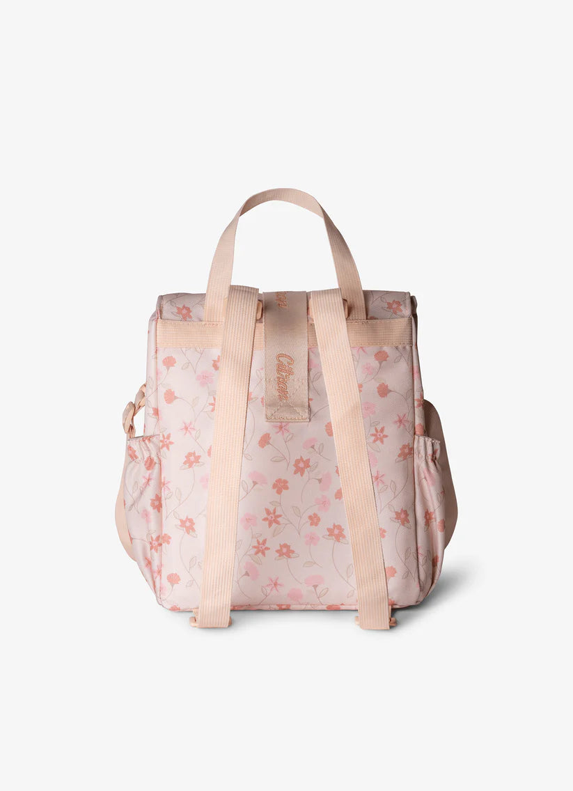 Thermal Roll-up Lunch Bag - Flowers