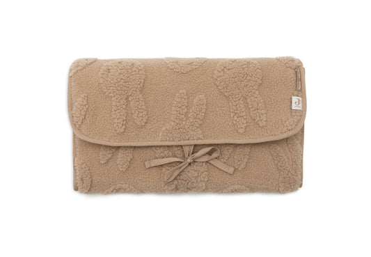 Changing Pad with Storage Pockets - Miffy Jacquard Teddy