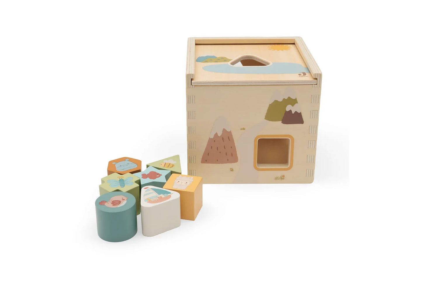 Wooden Shape Sorter - Jollies