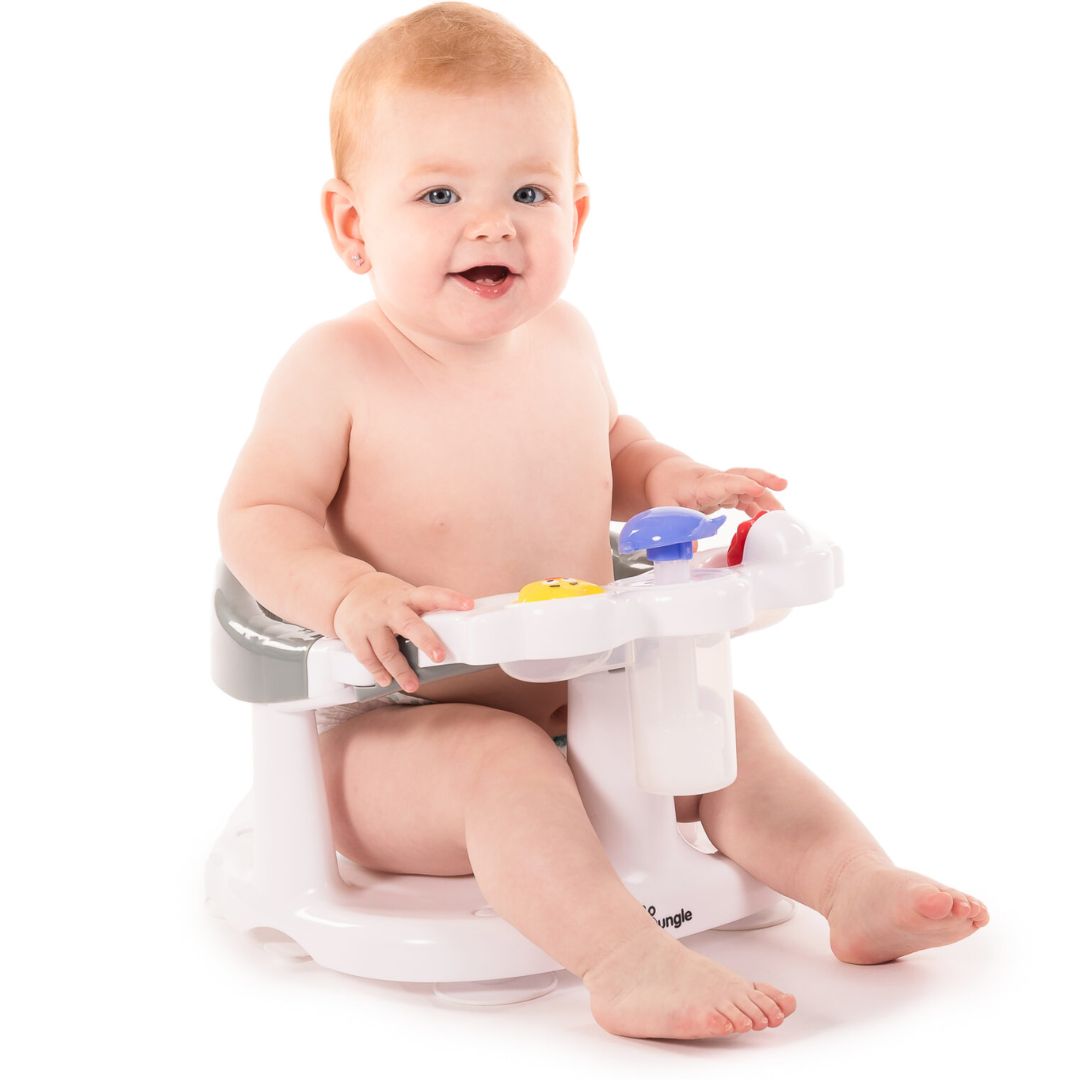 Bath Seat Grey/White