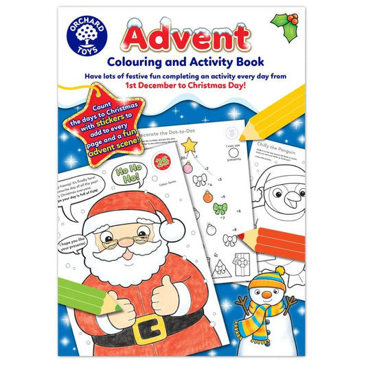 Colouring & Activity Book - Advent