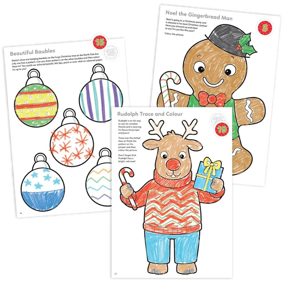 Colouring & Activity Book - Advent