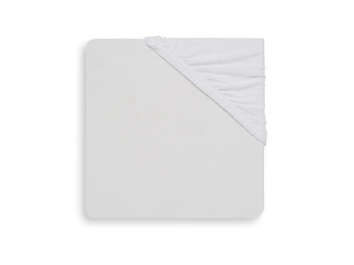 Fitted Sheet Cotton 70x140cm - White