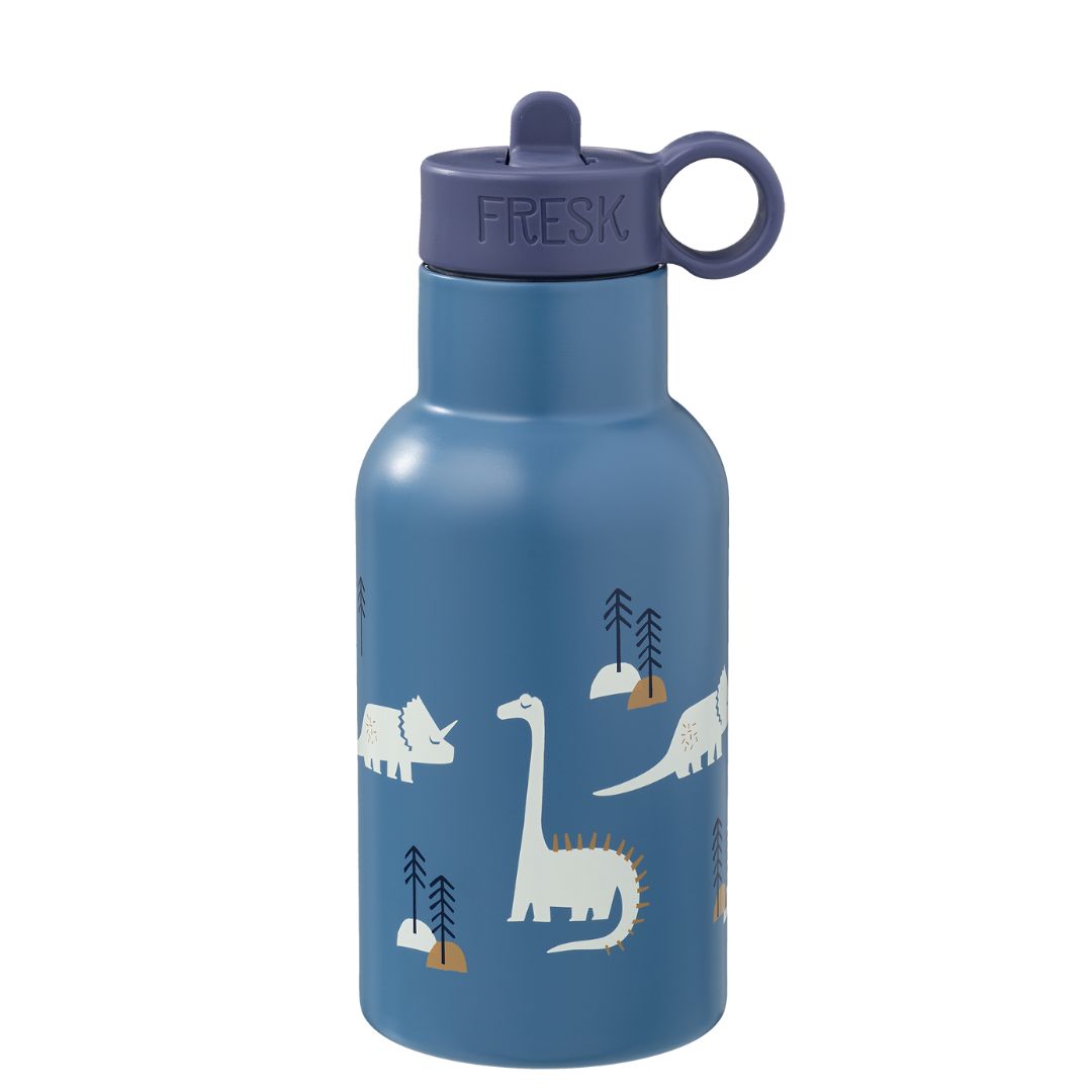 Thermos With Double Cap Dino