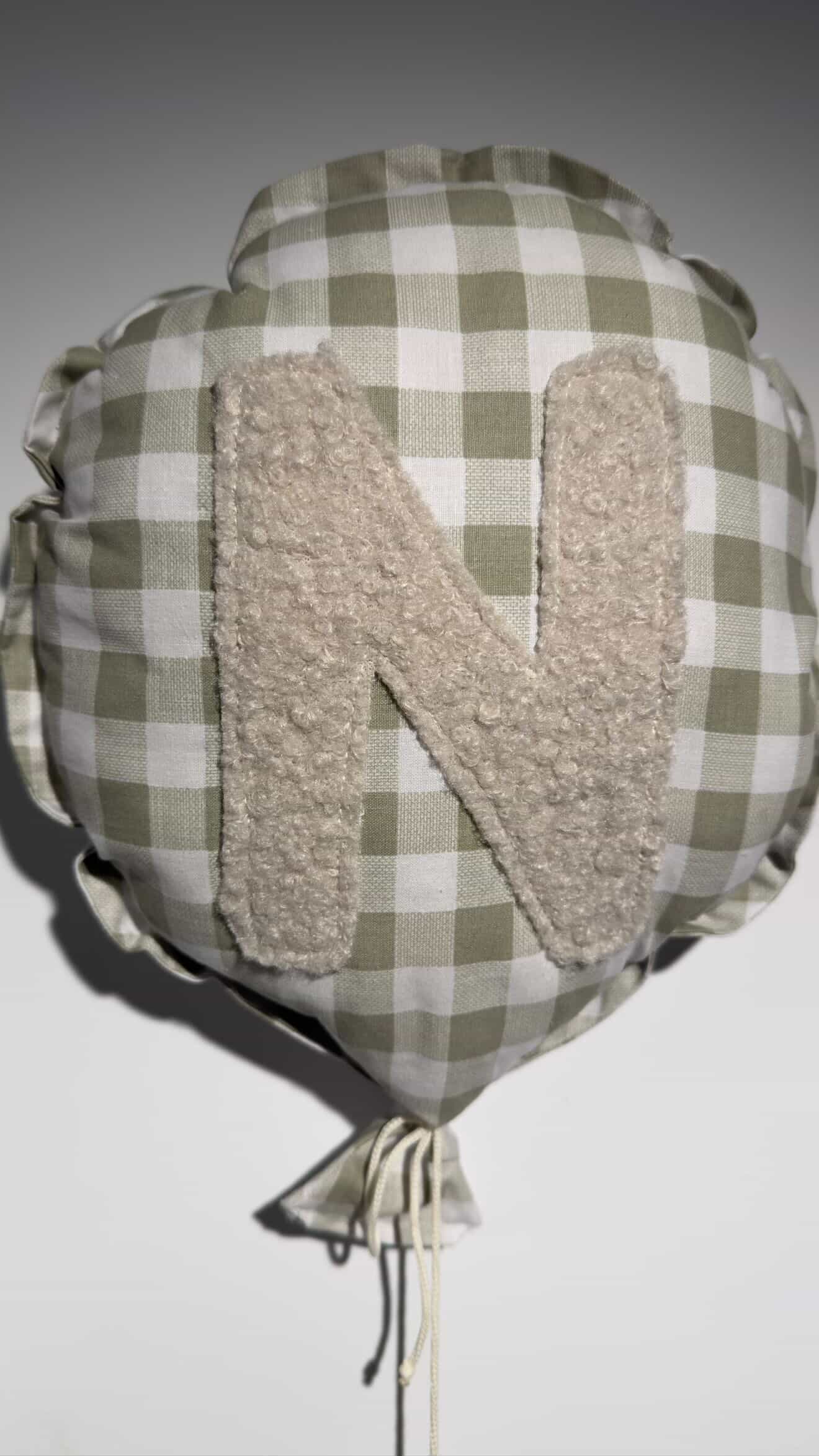 Ballon with Initial Ν