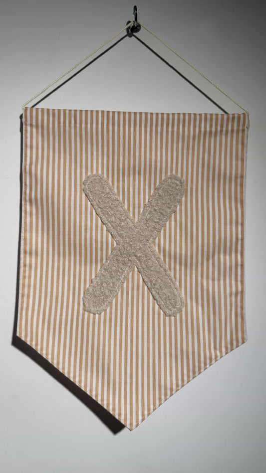 Flag with Initial Χ