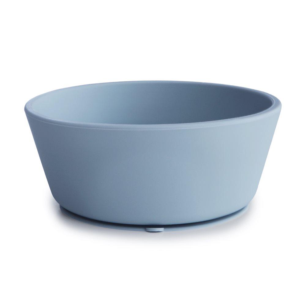 Silicone Bowl Powder Blue Mushie