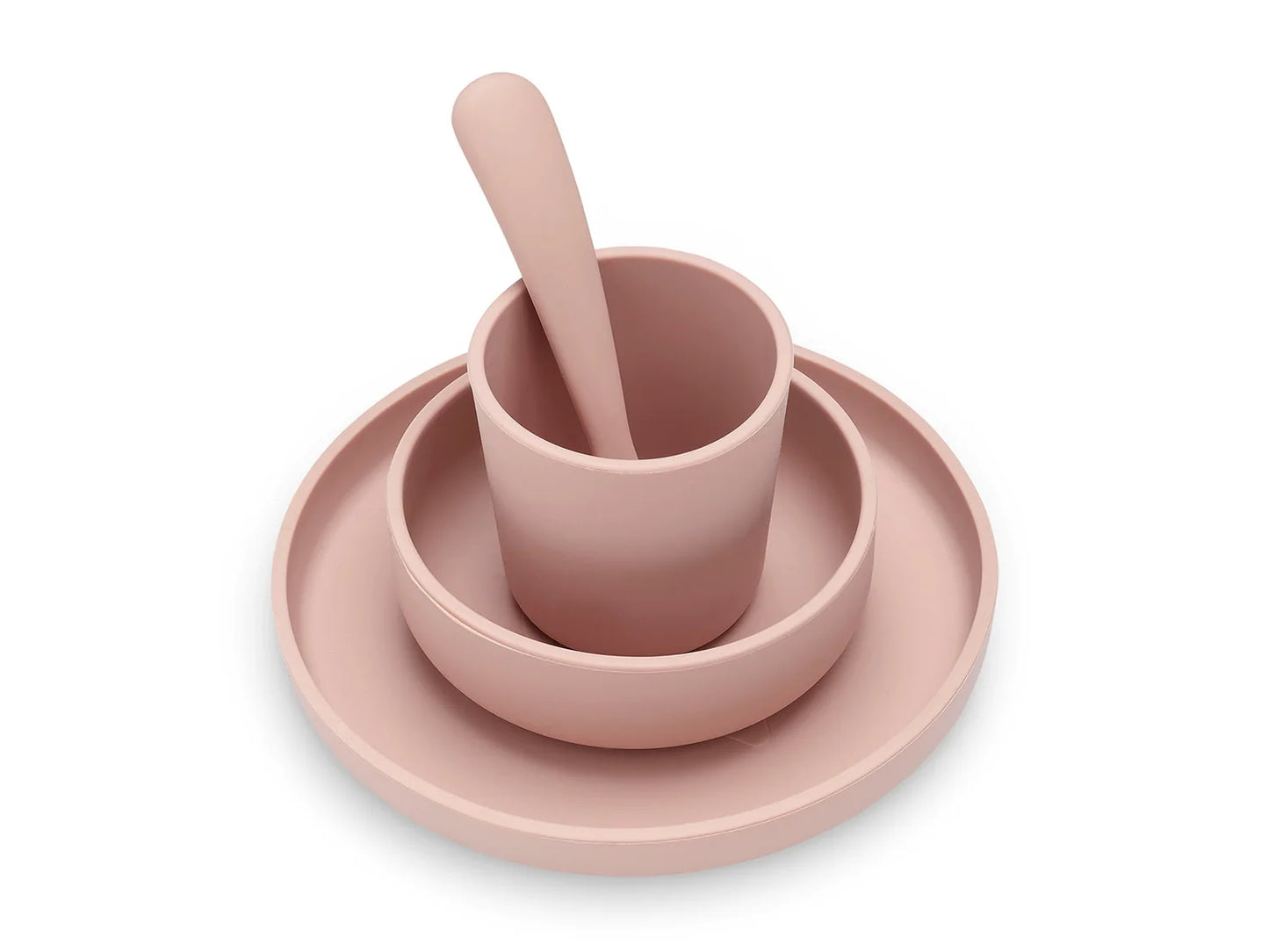 Kids Dinnerset 4-pieces  Pale Pink