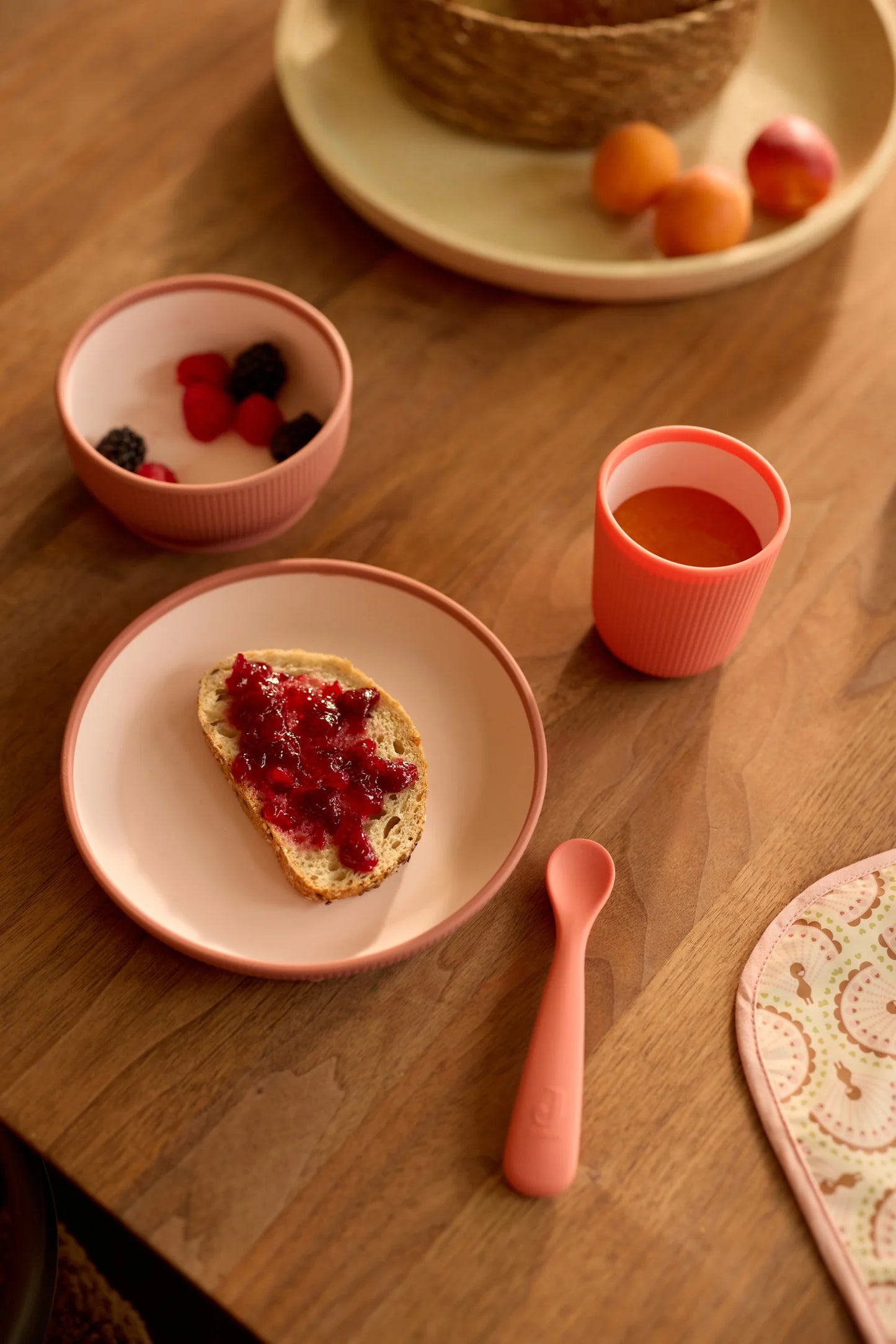 Kids Dinnerset 4-pieces Blush