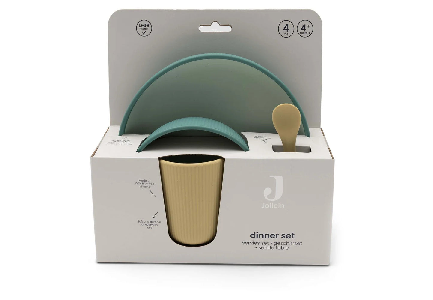 Kids Dinnerset 4-pieces Jade