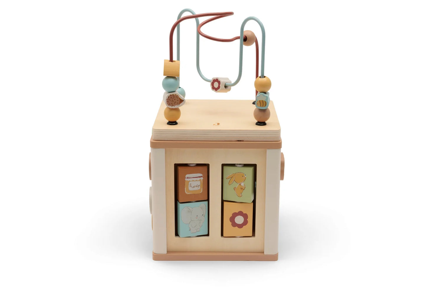 Wooden Activity Cube - Jollies