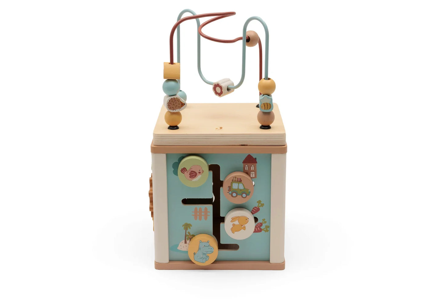 Wooden Activity Cube - Jollies