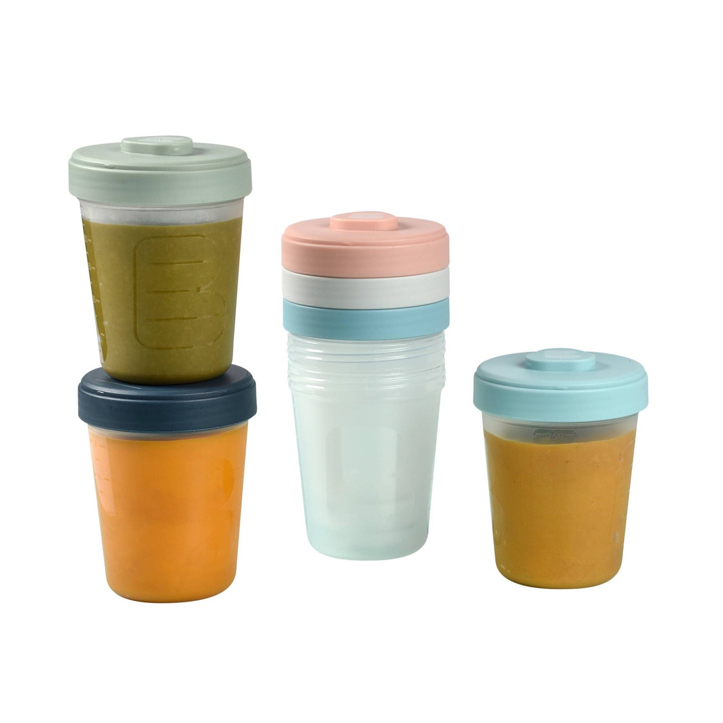 Food Jar Portions Set of 6