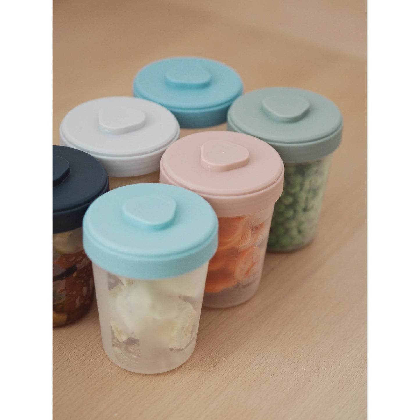 Food Jar Portions Set of 6