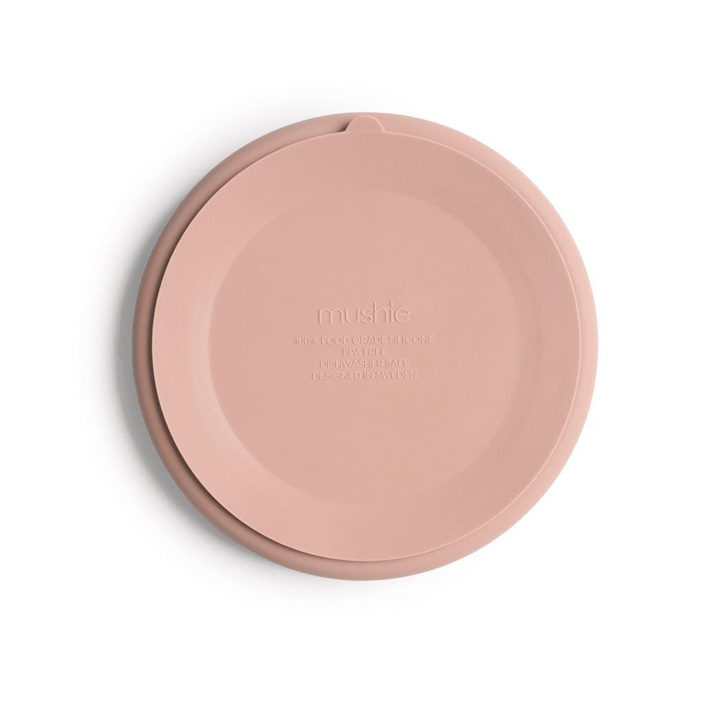 Silicone Suction Plate Soft Lilac Mushie