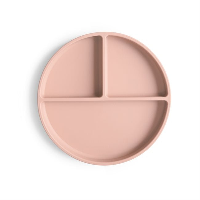 Silicone Suction Plate Soft Lilac Mushie