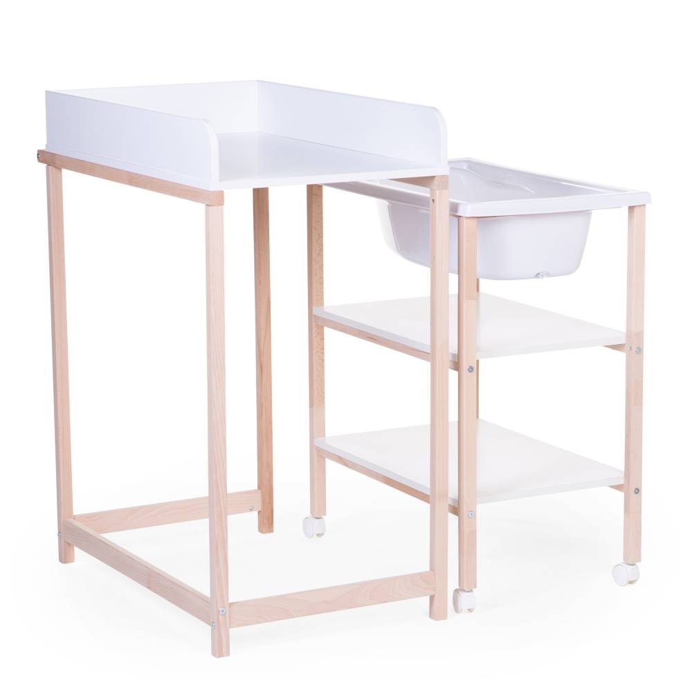 Changing Table & Bath with Wheels Childhome