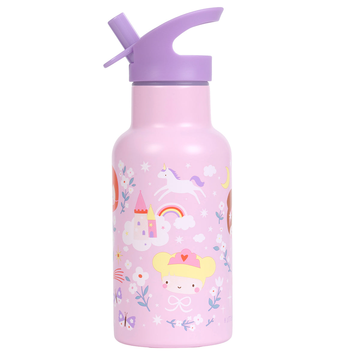 Stainless Steel Drink Bottle - Princesses