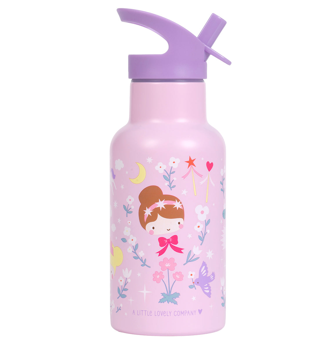 Stainless Steel Drink Bottle - Princesses