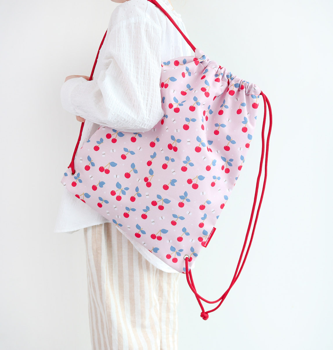 Drawstring Bag - Cherries