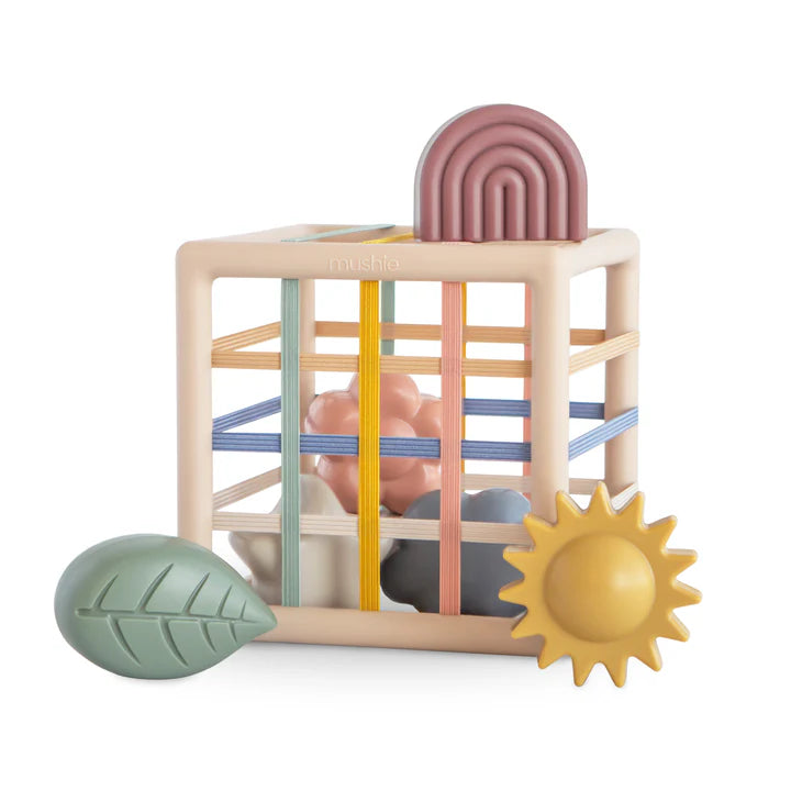 Elastic Shape Sorter Mushie