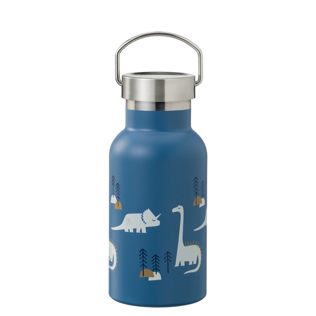 Thermos With Double Cap Dino