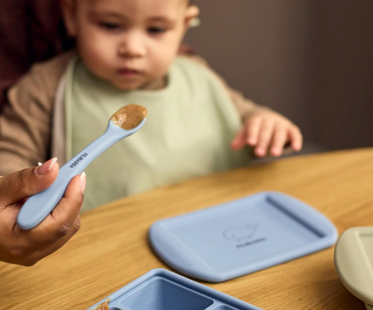 Filibabba Silicone Feeding Spoons 3 Pack – Ocean Mix