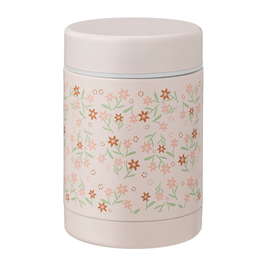 Food Thermos Garden Flowers