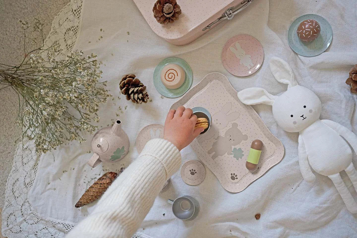 Tea Set Teddy & Bunny Jabadabado