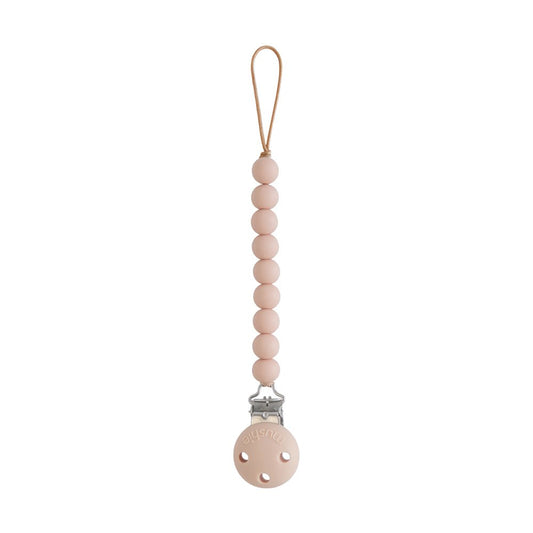 Pacifier Clip Hera Blush Mushie